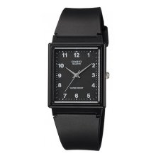 Casio Analog Rectangular Black White Dial Watch - MQ27-1BUDF