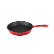 Gourmand Cast Iron Round Skillet - Cherry