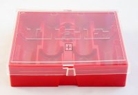 Lee 4-Die Storage Box Red