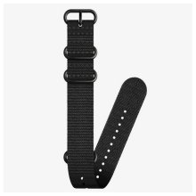 Suunto 24MM Dive 2 Textile Zulu Strap Black/Black L