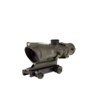 TRIJICON - ACOG 4x32 Dual Illuminated Green Crosshair .223 BAC Reticle w/ TA51 Mount - CK ODG