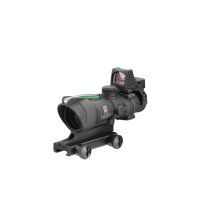 Trijicon 4x32 ACOG Scope, Dual Illuminated Green Chevron .223 Reticle w/ Colt Knob Thumbscrew7