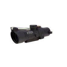TRIJICON - 3x24 Compact ACOG Scope Low Height, Dual Illuminated Green Horseshoe/Dot TRIJICON - 3x24 Compact ACOG Scope Low Height, Dual Illuminated Green Horseshoe/Dot