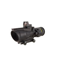 Trijicon 6x48 ACOG Scope, Dual Illuminated Amber Chevron .308 Reticle w/ Colt Knob Thumbscrew7