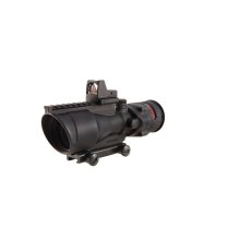 Trijicon 6x48 ACOG Scope, Dual Illuminated Red Chevron .50 BMG Reticle w/ Colt Knob Thumbscre7