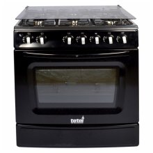 Totai 6 Bnr Gas Stove+Oven With Ffd-Black