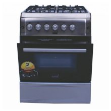 Totai 4 Burner + Gas Oven S/S - 60 X 60