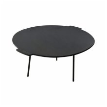 Totai 44.7cm Round Griddle Plate With Removable Legs+Lid
