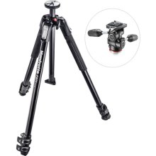 Manfrotto 190X Alu 3-Sec kit with MH804-3W Head MK190X3-3W1