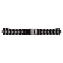 Traser Steel Strap 6504(8) Black Solid End Piece