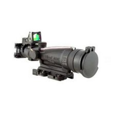 TRIJICON - ACOG 3.5x35 Dual Illuminated Red Horseshoe/Dot, M249 Ballistic Reticle, 9.0 MOA Amber