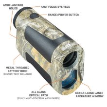 Bushnell 6x24 Bone Collector 850 Real Tree Edge Rangefinder Bushnell 6x24 Bone Collector 850 Real Tree Edge Rangefinder