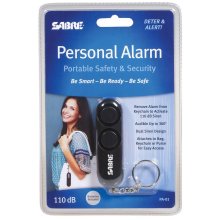 Sabre Personal Alarm - Black