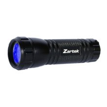 Zartek UV Flashlight, Scorpion Detection, 9 LED