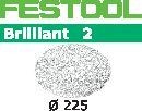FESTOOL Sanding Discs Stf D225/8 P240 Br2/25 Brilliant 2 495932